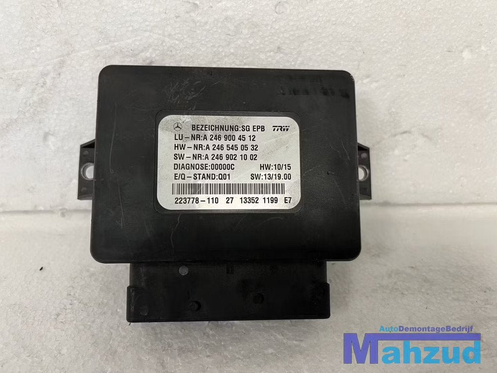 MERCEDES W169 CLA GLA A M KLASSE HANDREM module A2469004512, Gebruikt, Mercedes-Benz AG, Mercedes-Benz, Ophalen of Verzenden
