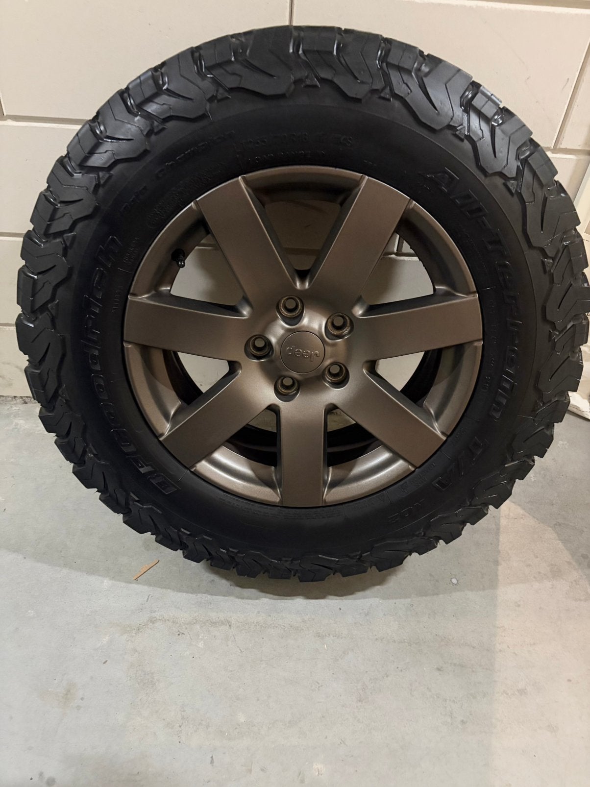 18" Velgen Jeep Wrangler JK Golden Eagle, Ophalen, 18 inch, Gebruikt, 255 mm