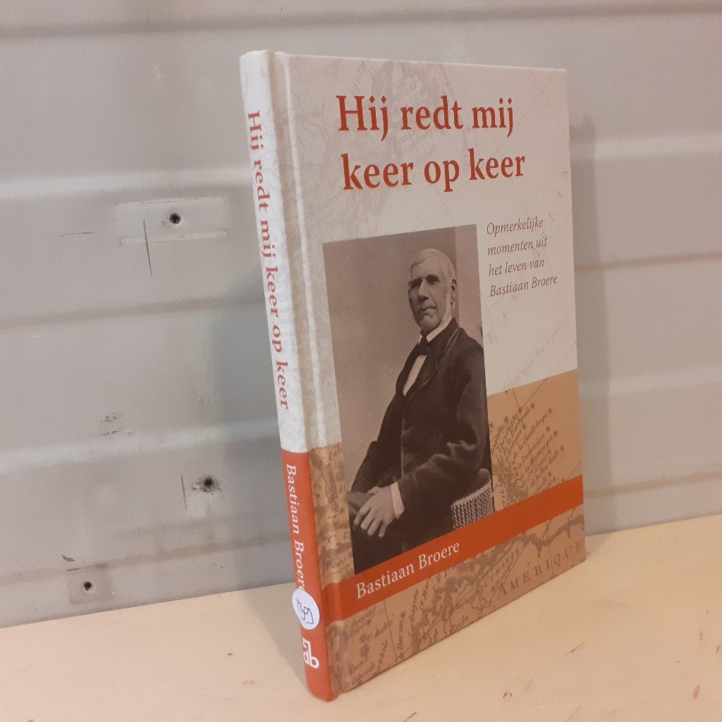 Nr. 139 Bastiaan Broere: Hij redt mij keer op keer., Bastiaan Broere, Christendom | Protestants, Ophalen of Verzenden, Zo goed als nieuw