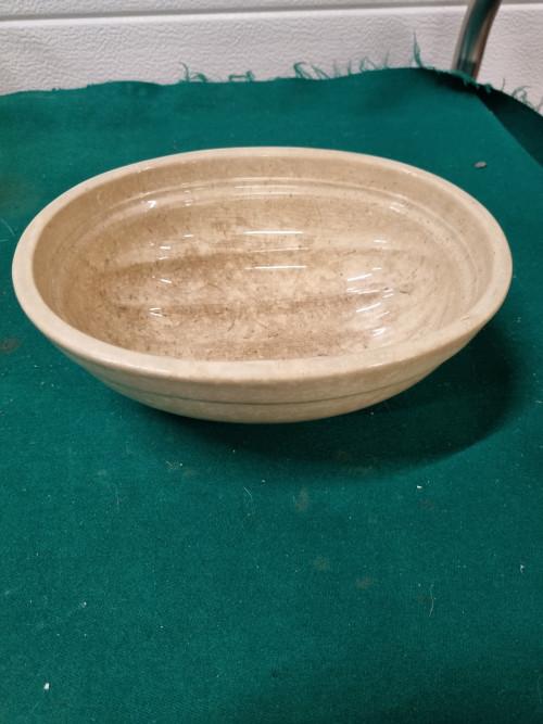Schaal p. regout vintage cremebruin, Ophalen of Verzenden, 'T Olde Gre-j, Info@toldegrej.nl, Endepoelstraat 20f Didam