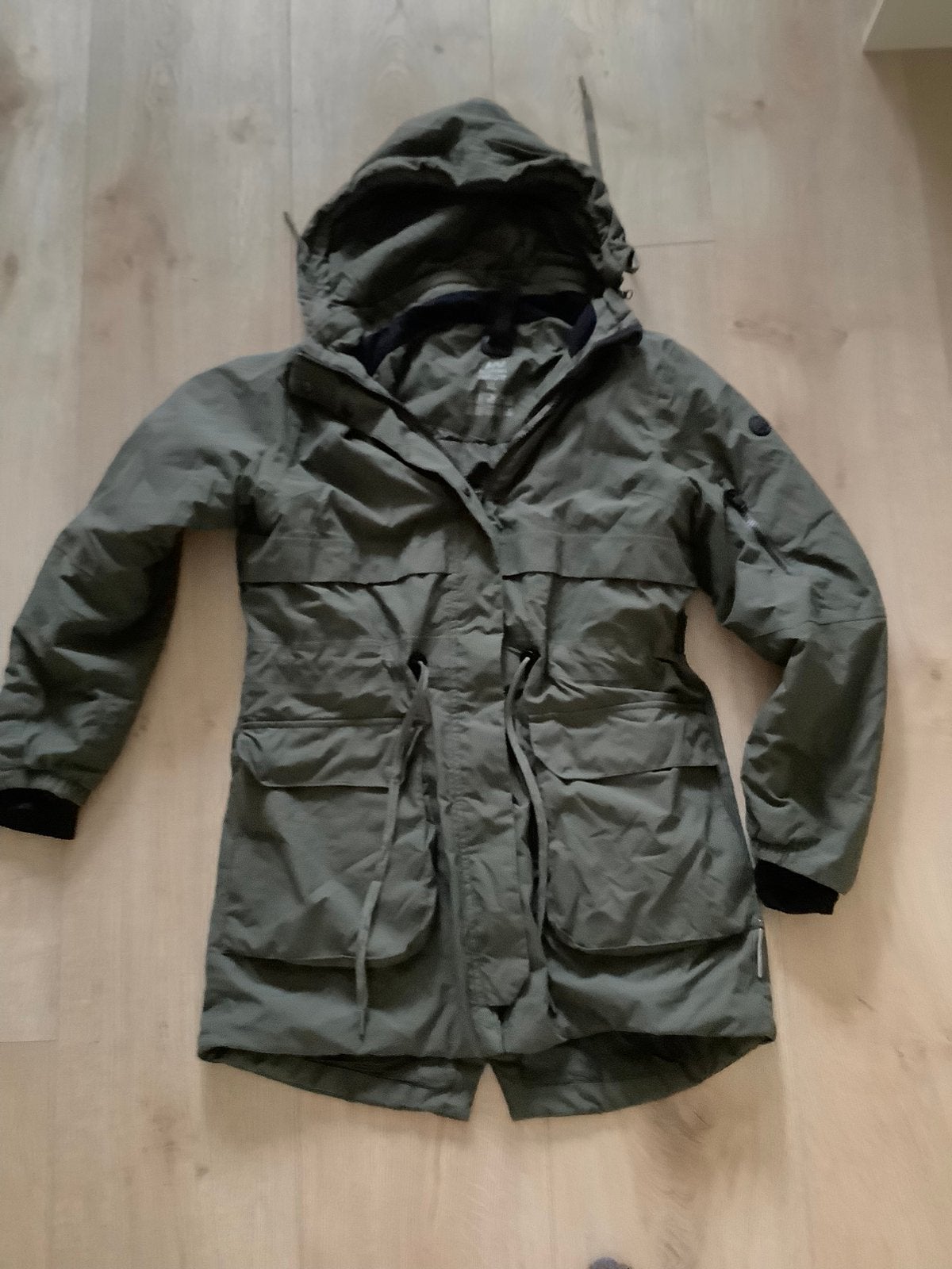 Human Nature winterjas maat XL, Ophalen of Verzenden, Zo goed als nieuw, Maat 46/48 (XL) of groter, Groen
