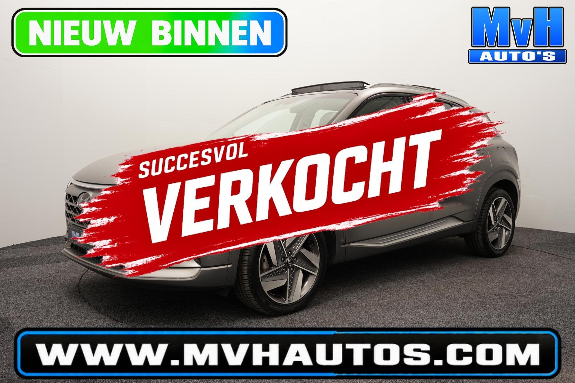 Hyundai NEXO Plus Pack |WATERSTOF|€10329,- NETTO|PANO|LUXE, Auto's, Dealer onderhouden, Gebruikt, Verwarmde buitenspiegels, Met garantie (alle)