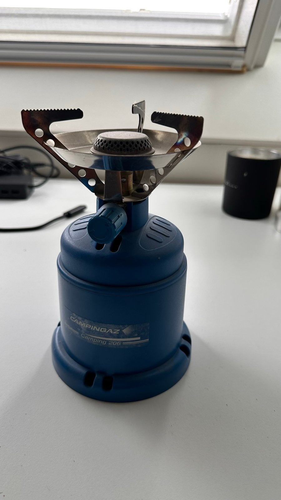 Campingaz Camping 206 S gasbrander met gasfles, Ophalen, Gebruikt