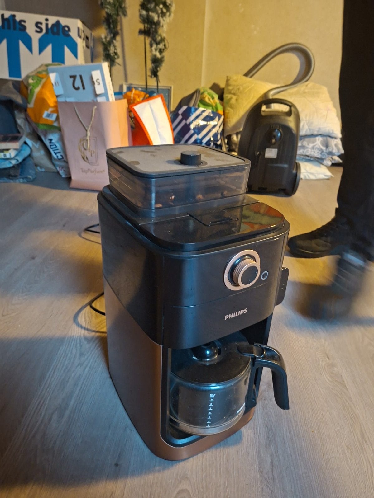 Philips koffiezetapparaat met filter, Ophalen, Gebruikt, Koffiemachine, Gemalen koffie