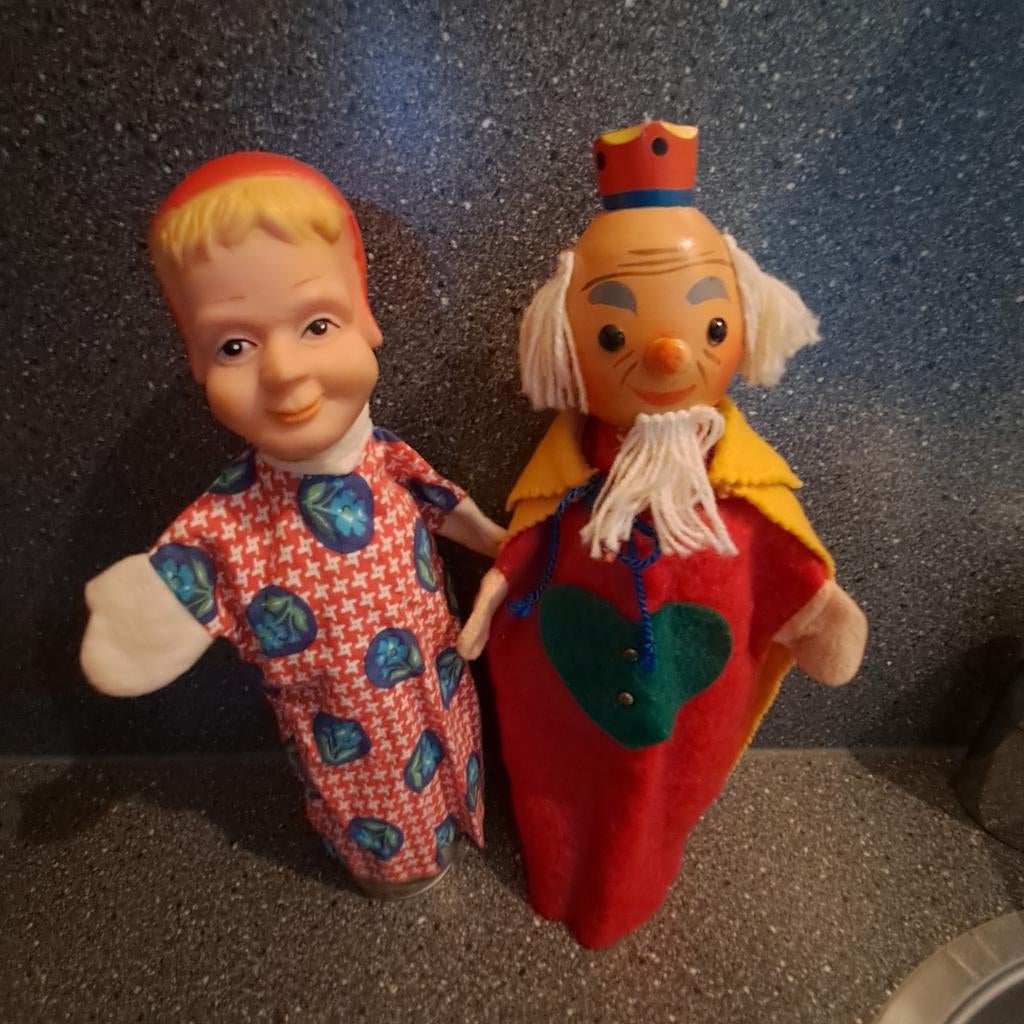 Poppenkast poppen, Ophalen of Verzenden, Pop