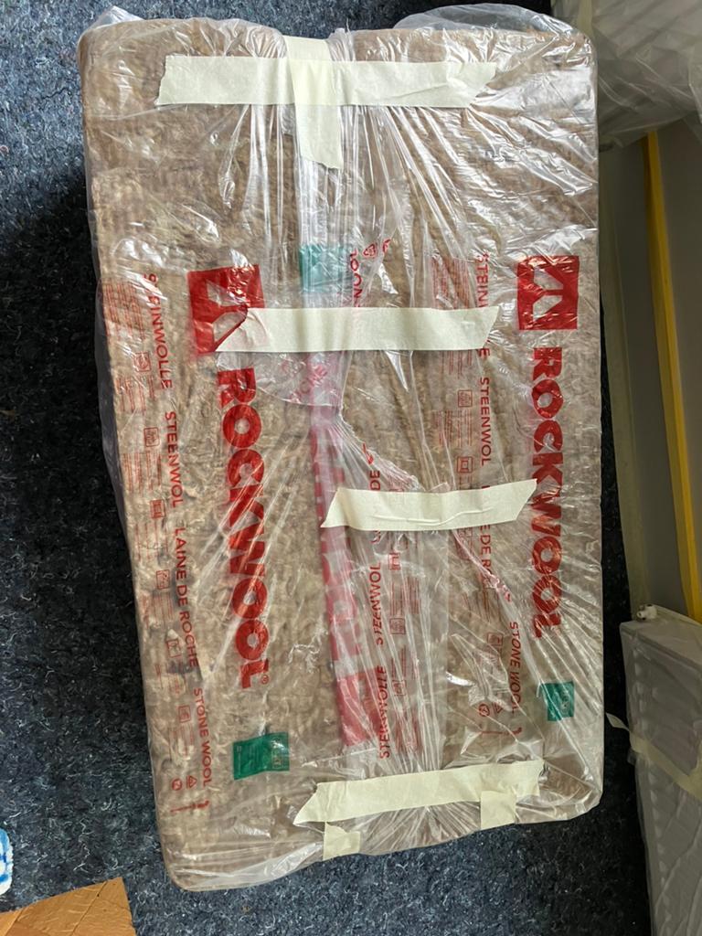 5 Rockwool steenwol isolatieplaten - Vandaag gekocht!, Doe-het-zelf en Verbouw, Ophalen, Nieuw, Steenwol, Minder dan 5 m²