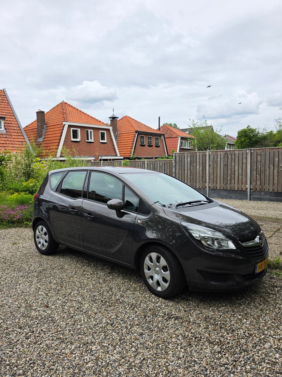 Opel Meriva 1.4 Turbo 88KW 2015 Grijs, Auto's, Voorwielaandrijving, Stof, 680 kg, 4 cilinders