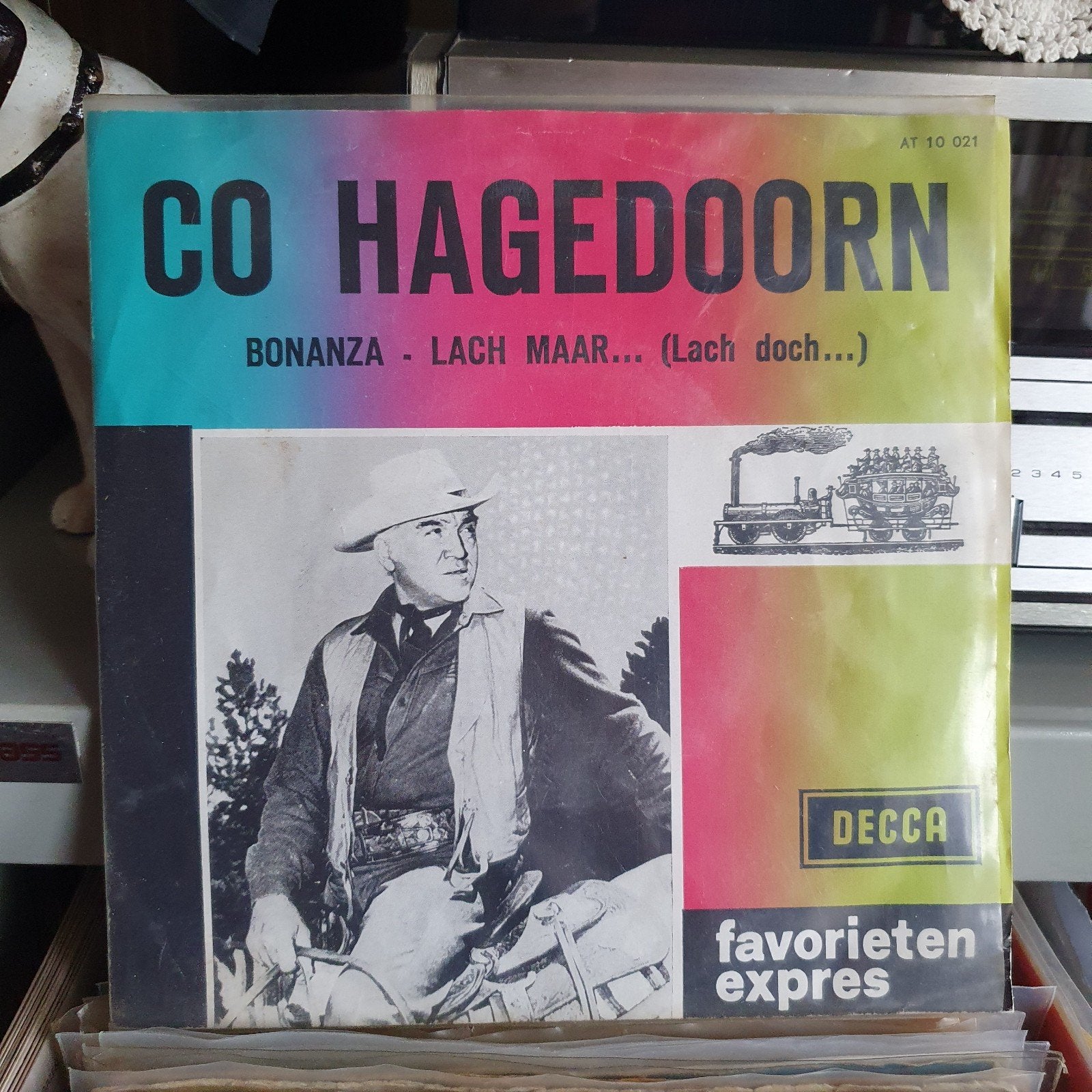 Co  Hagedoorn - Bonanza, Ophalen of Verzenden, Zo goed als nieuw, Overige formaten, Levenslied of Smartlap
