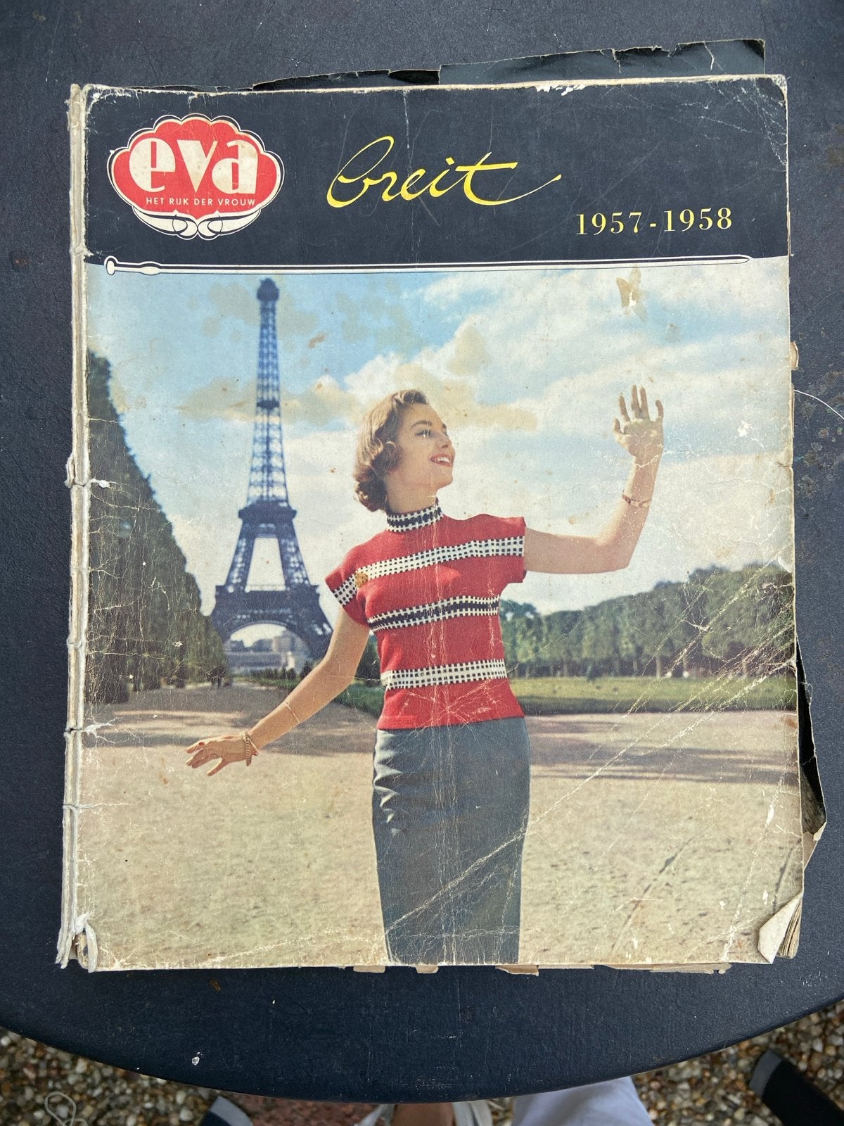 Vintage Eva Brei patronenboek 1957-1958, Boeken, Ophalen of Verzenden, Gelezen, Overige typen