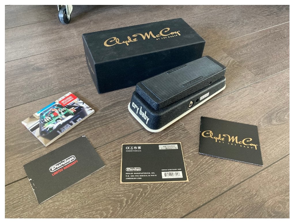 Dunlop Clyde McCoy CM95 Wah, Ophalen of Verzenden, Zo goed als nieuw, Wah Wah