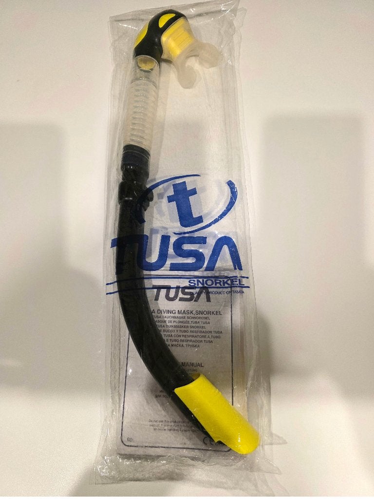 Premium snorkel Tusa Platina 2 Hyperdry SP-170 Fy, Ophalen of Verzenden, Zo goed als nieuw, Duikbril of Snorkel