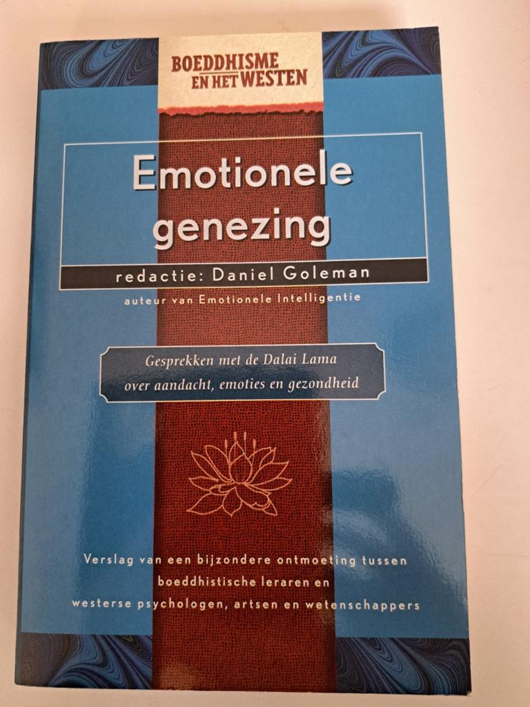Emotionele Genezing - Boeddhisme en het Westen, Boeken, Ophalen of Verzenden, Gelezen, Overige onderwerpen, Daniel Goleman (redactie)