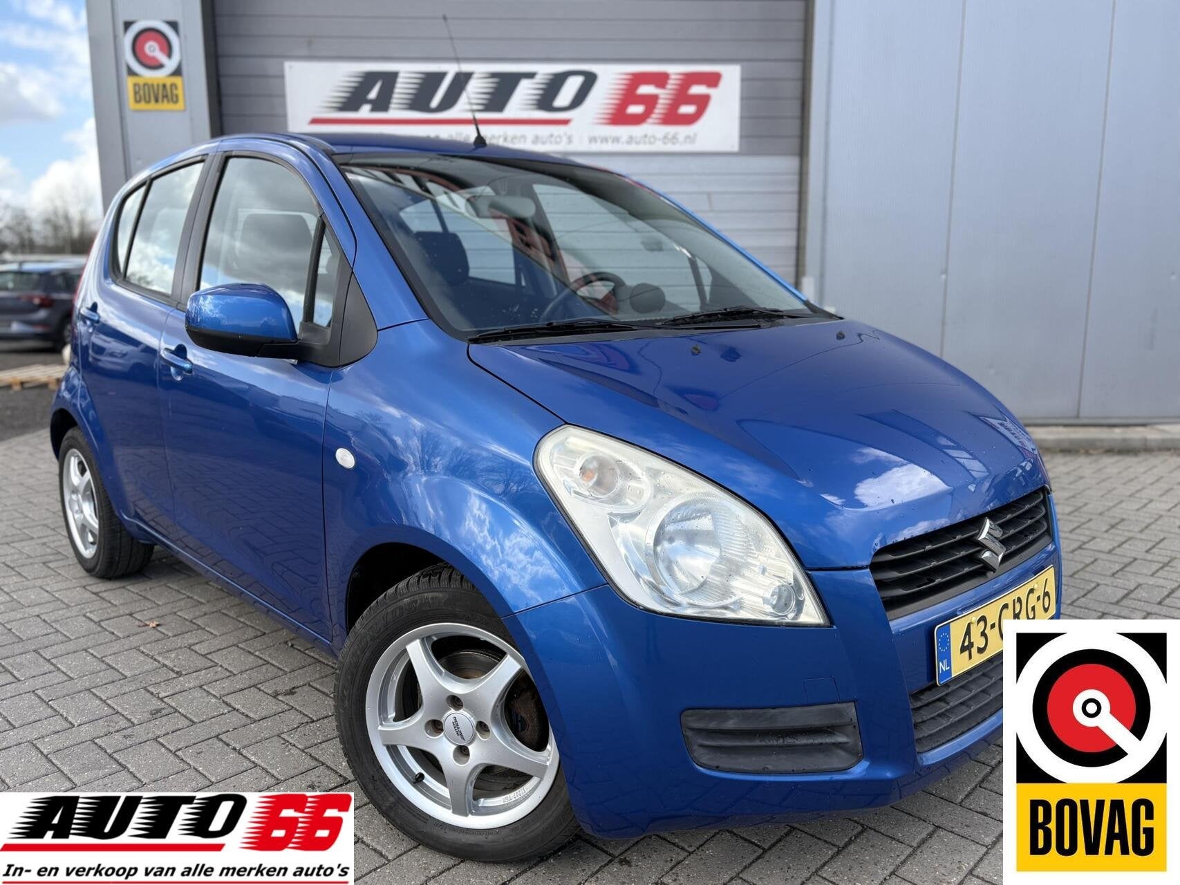 Suzuki Splash 1.0 Trend AIRCO, Auto's, Stof, Gebruikt, Met garantie (alle), Blauw