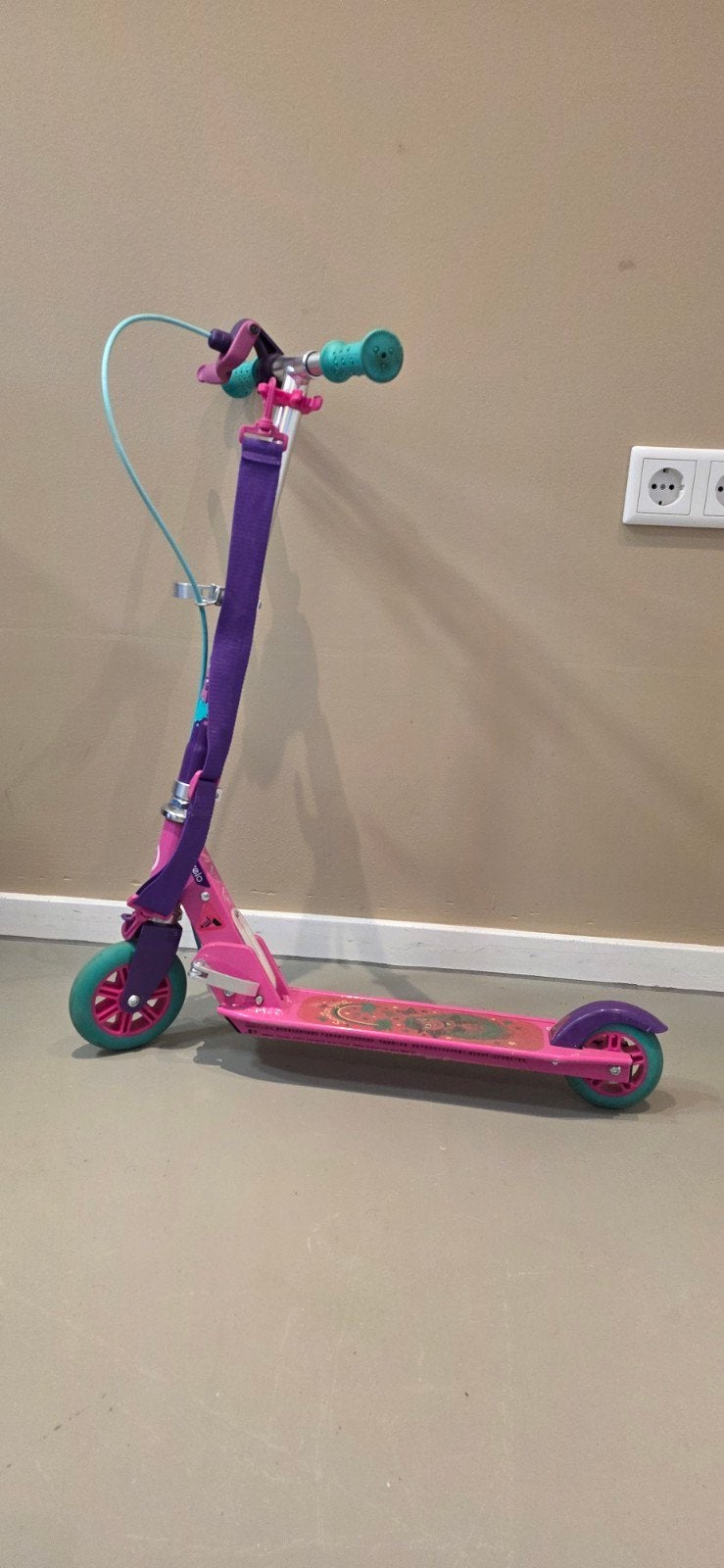 Roze kinderstep, Fietsen en Brommers, Ophalen, Gebruikt, Gewone step