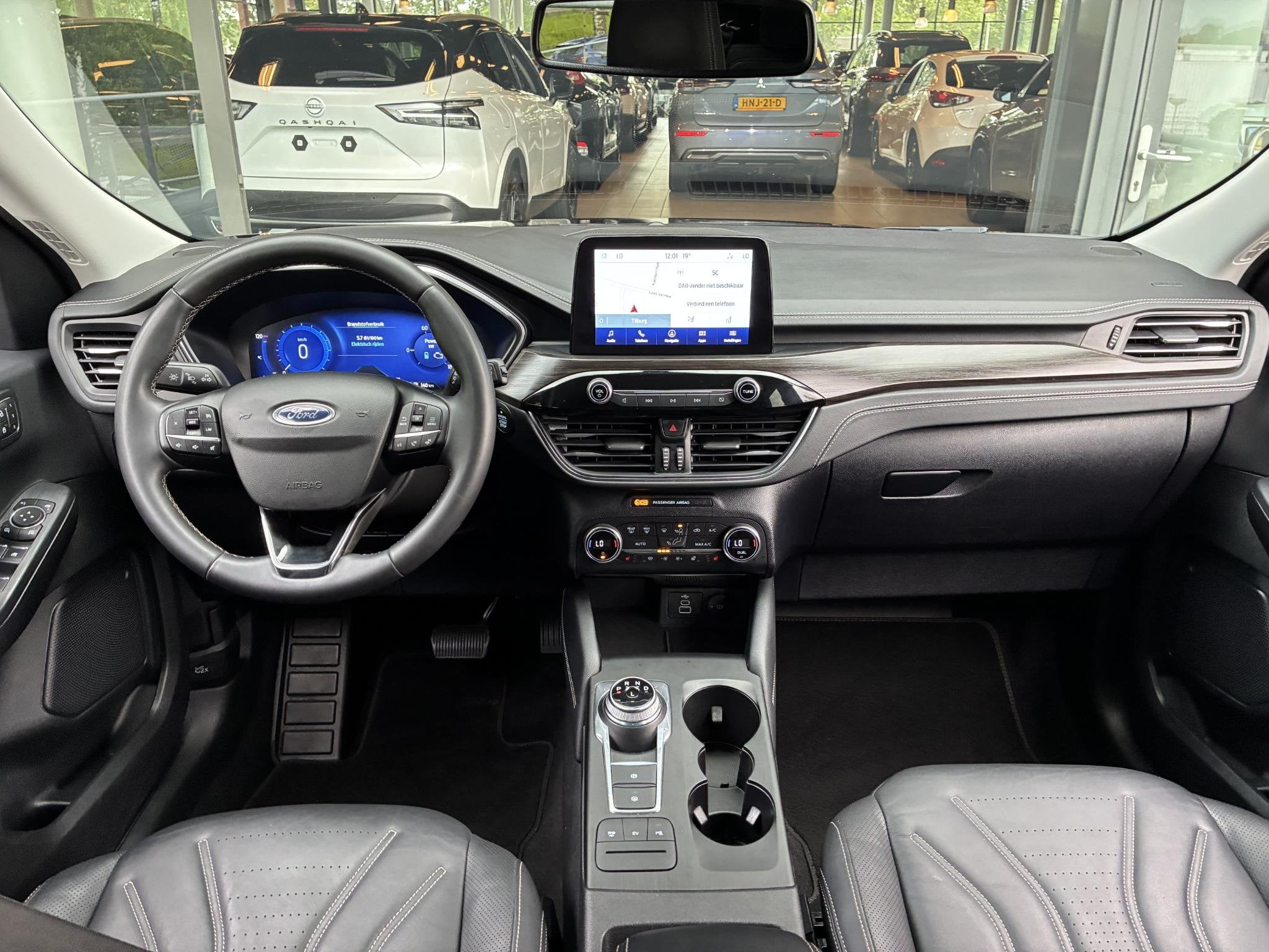 Ford Kuga 2.5 PHEV Vignale Automaat 225PK | Navigatie | Lede, 14 kWh, Gebruikt, Euro 6, 4 cilinders
