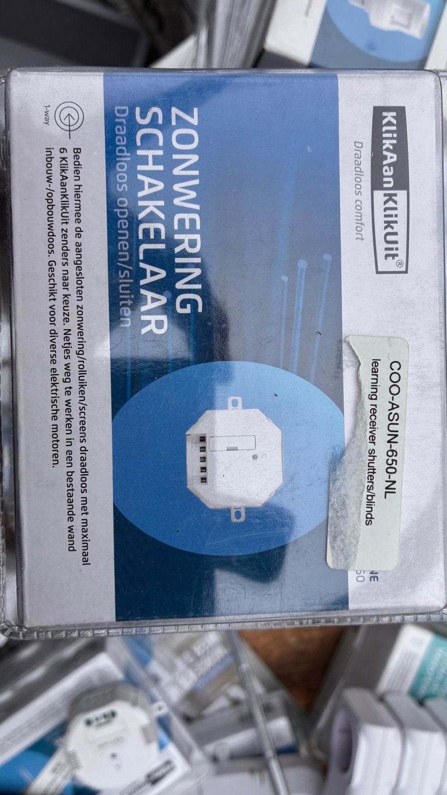 NIEUWE zonwering schakelaar van KlikAanKlikUit, Ophalen of Verzenden, Nieuw, Overige typen