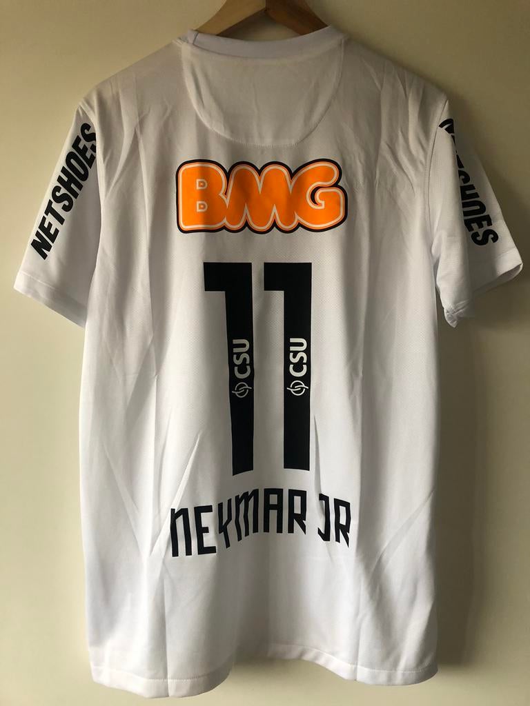 Neymar santos retro voetbalshirt maat L, Verzamelen, Ophalen of Verzenden, Zo goed als nieuw, Buitenlandse clubs, Shirt