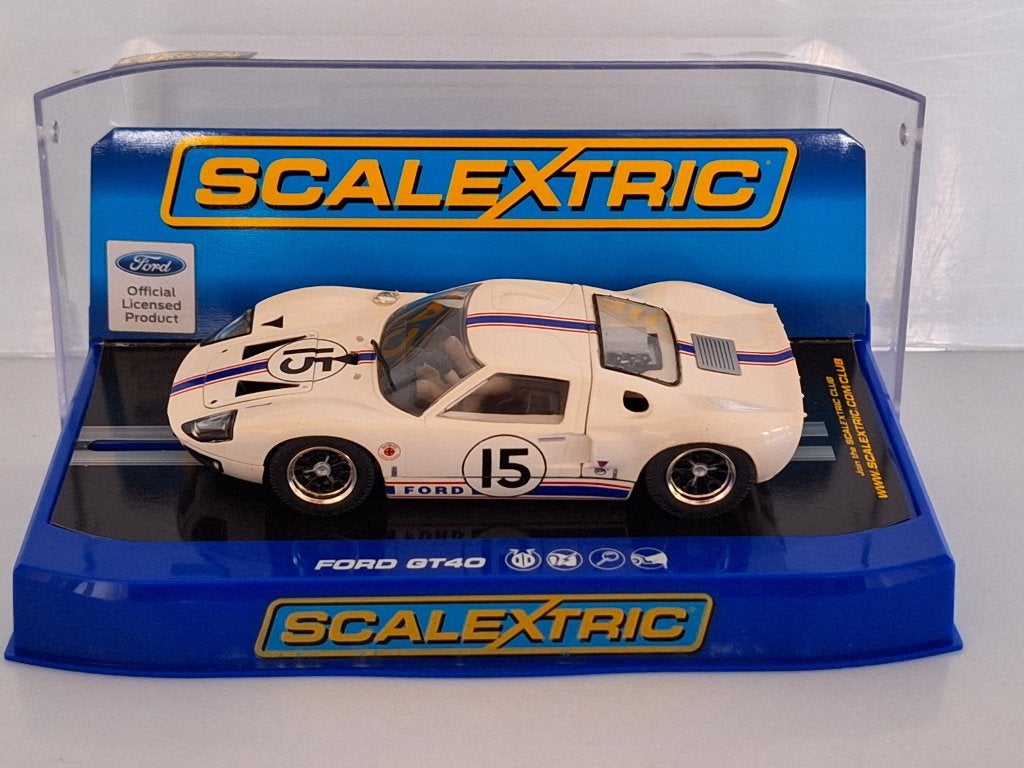 Scalextric Ford GT40 1966 Le Mans Ligier/Grossman #15 C3315, Overige merken, Nieuw, Scalextric, Ophalen of Verzenden