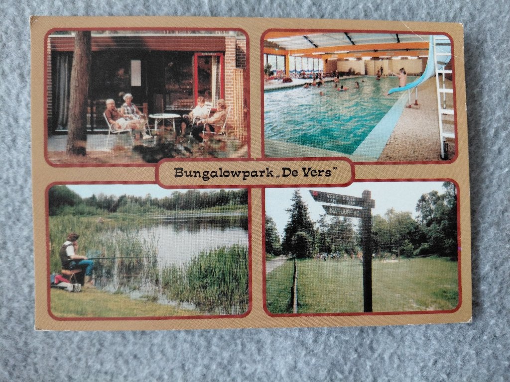 Bungalowpark "De Vers" Overloon, gelopen,, Verzenden, 1980 tot heden, Gelopen, Noord-Brabant