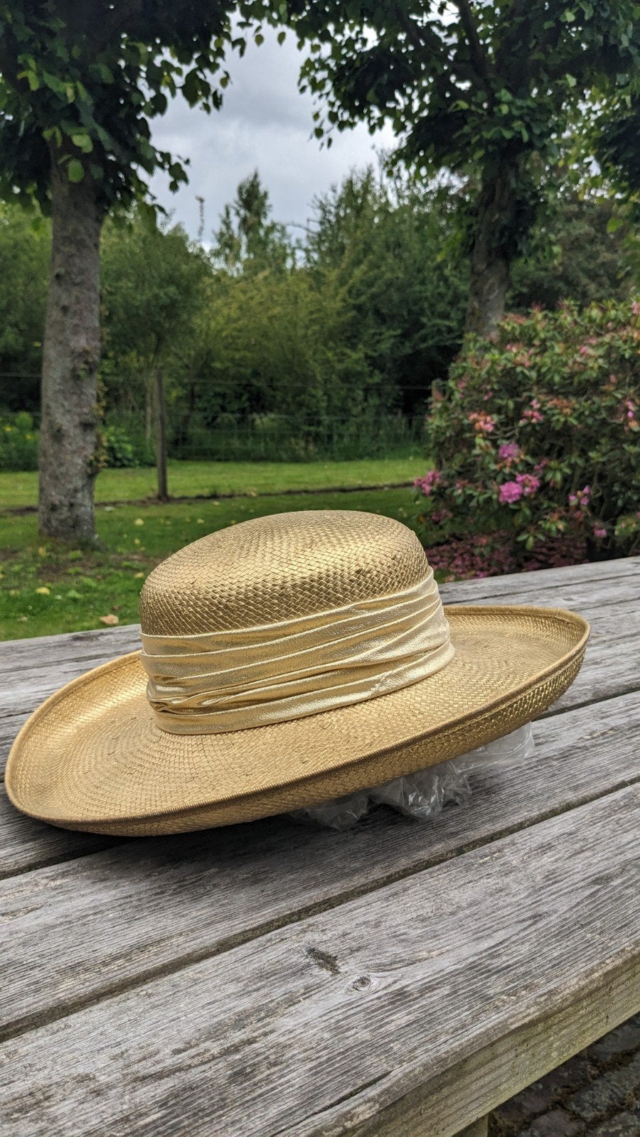 Nieuwe hoed, merk Minelli, kleur goud, Kleding | Dames, Ophalen of Verzenden, Nieuw, One size fits all