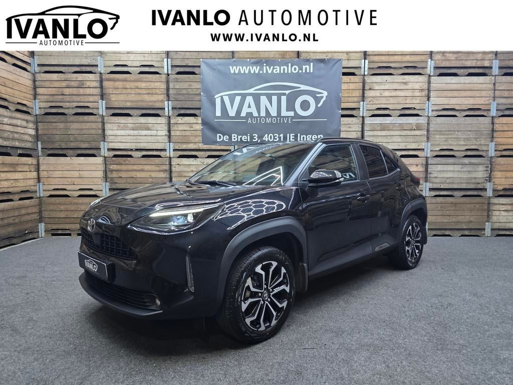 Toyota Yaris Cross 1.5 Hybrid Dynamic plus Pano Clima El. Kl, Auto's, Stof, Gebruikt, Adaptive Cruise Control, Zwart