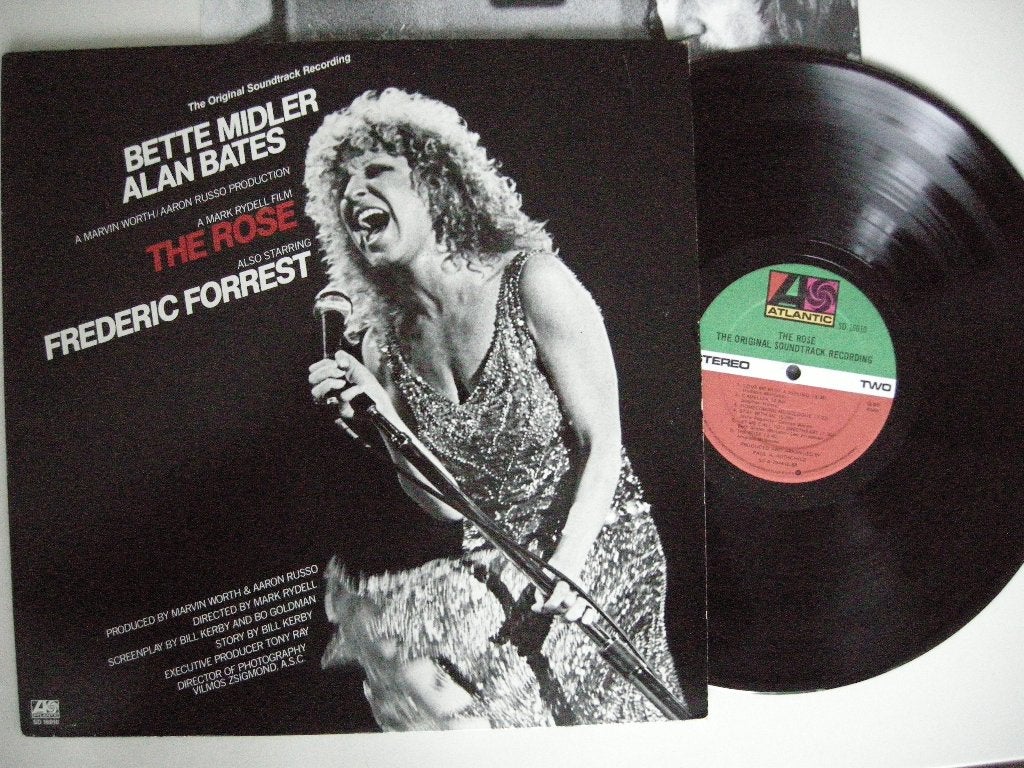Bette Midler Alan Bates The Rose soundtrack - LP vinyl zgan, Ophalen, Zo goed als nieuw, 12 inch, LP