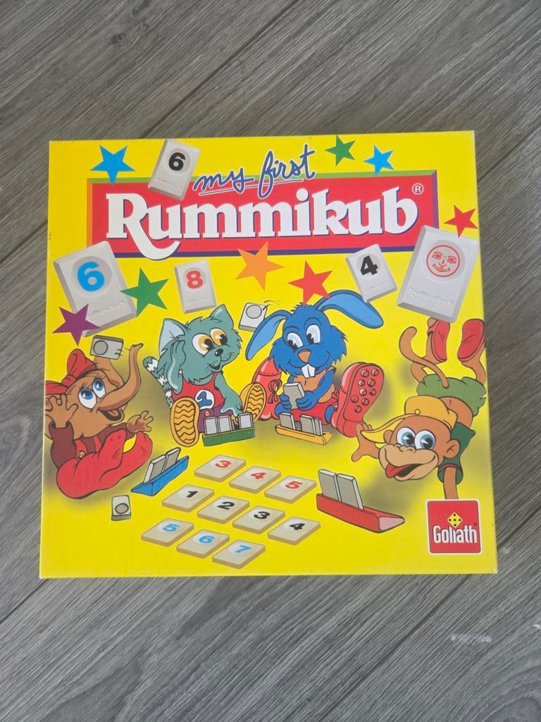 My First Rummikub - Educatief Cijferspel voor Kinderen, Een of twee spelers, Ophalen of Verzenden, Gebruikt, Goliath
