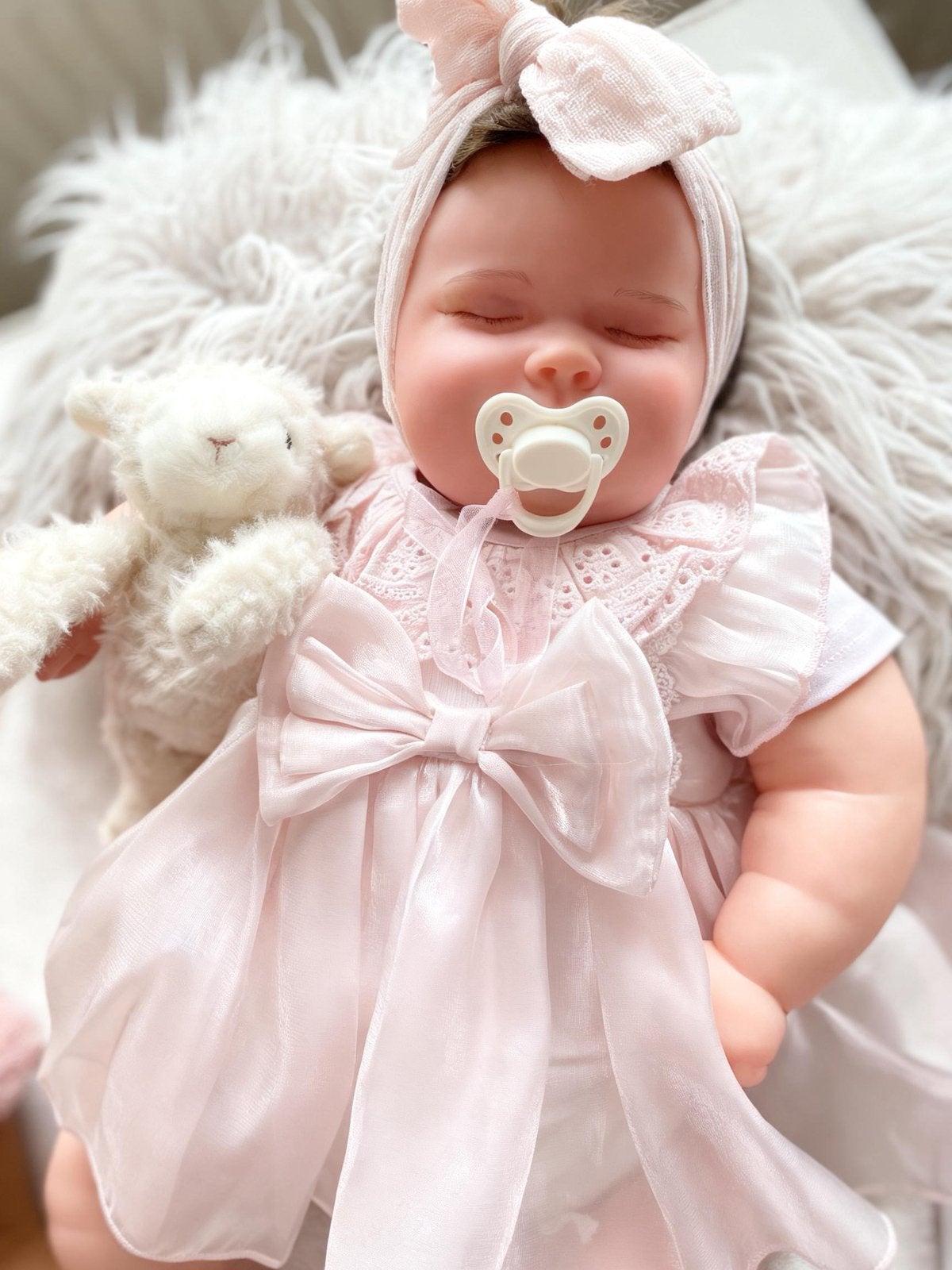 Handgemaakte babypop reborn 🎀  Emi nieuw, Verzenden, Nieuw, Pop
