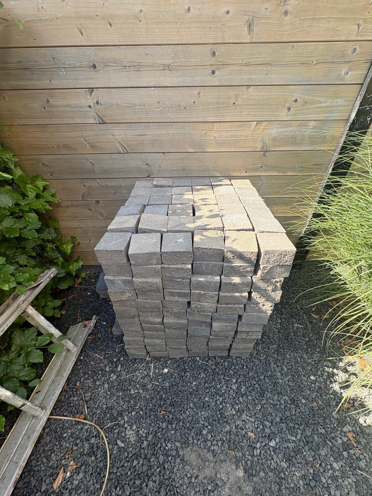 Sierbestrating gratis, Tuin en Terras, Ophalen, Gebruikt, Composiet