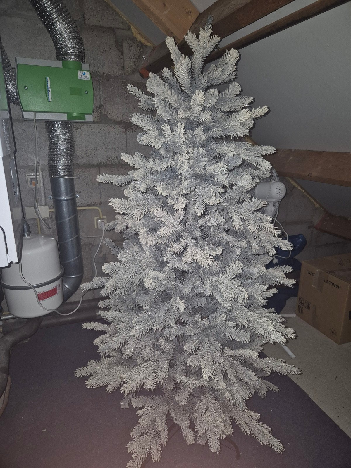 kunst kerstboom, Ophalen, Zo goed als nieuw