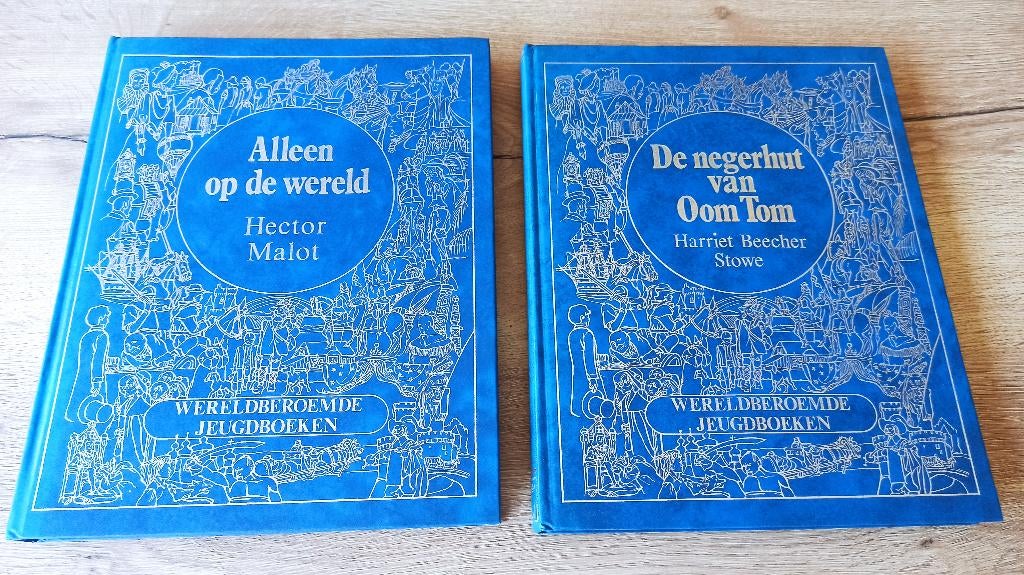 Alleen op de wereld / De negerhut van oom tom, Boeken, Ophalen, Zo goed als nieuw