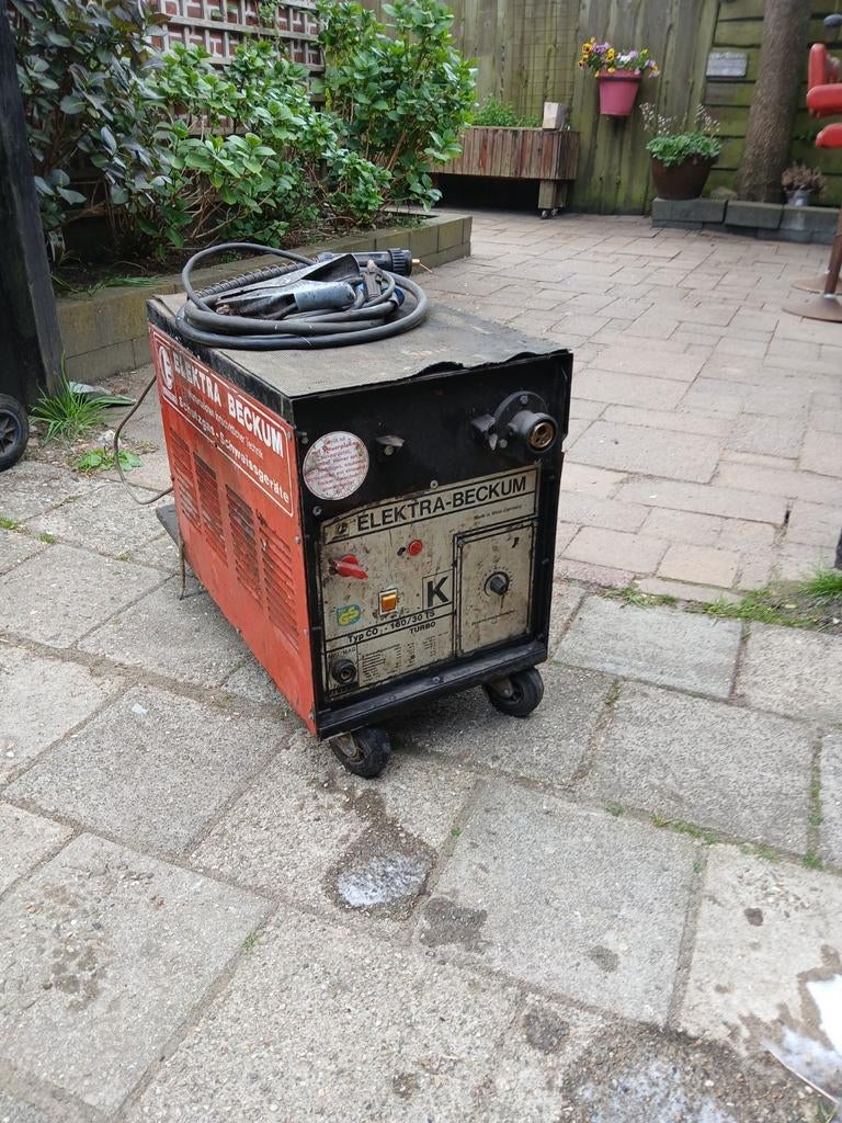 elektra beckum, Doe-het-zelf en Verbouw, Gereedschap | Lasapparaten, Ophalen of Verzenden, Gebruikt, 150 tot 250 ampère, Co2