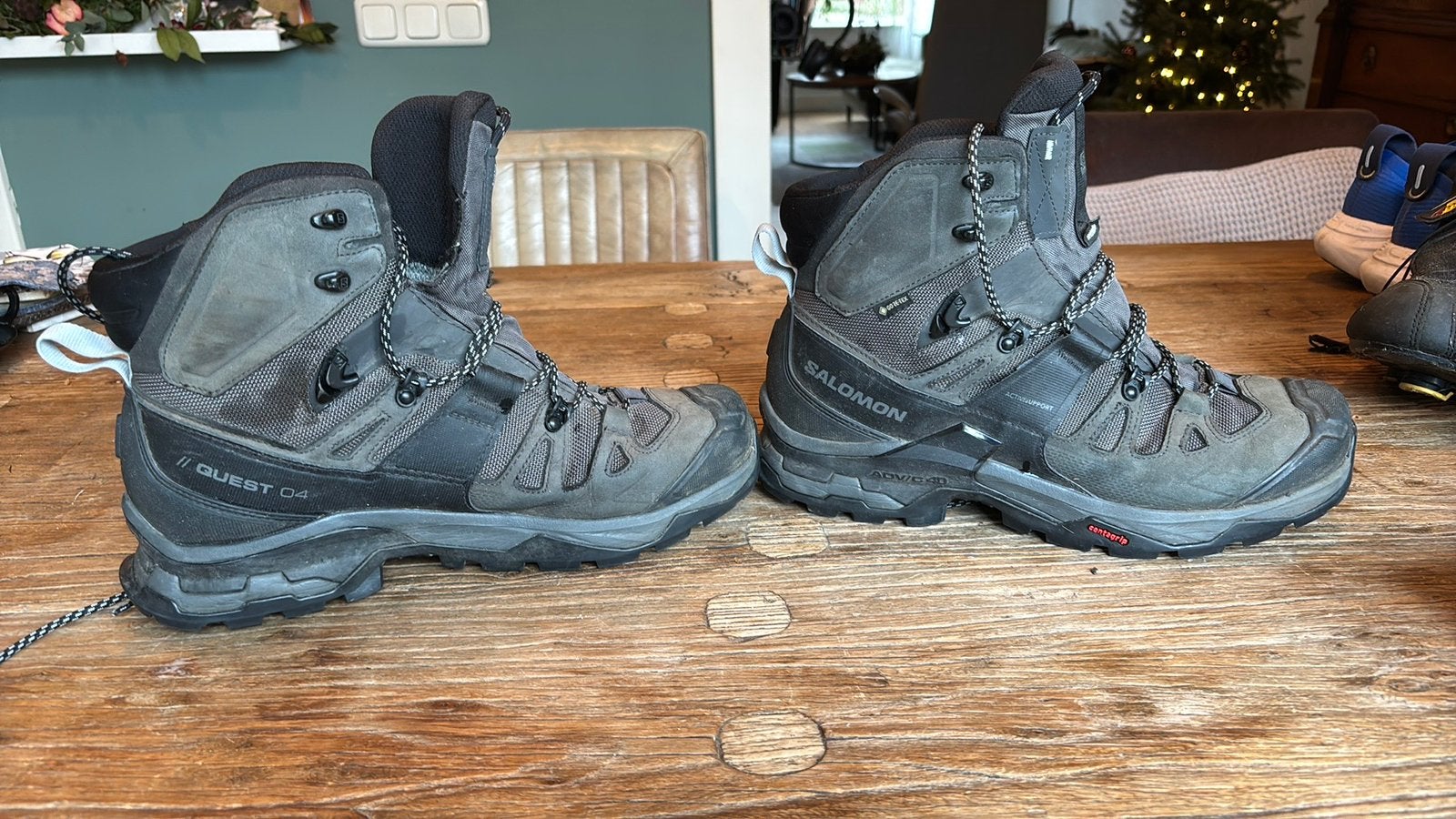 Salomon Quest 4D gtx wandelschoenen 44 2/3, Sport en Fitness, Bergsport en Wandelen, Ophalen of Verzenden, Zo goed als nieuw, Schoenen