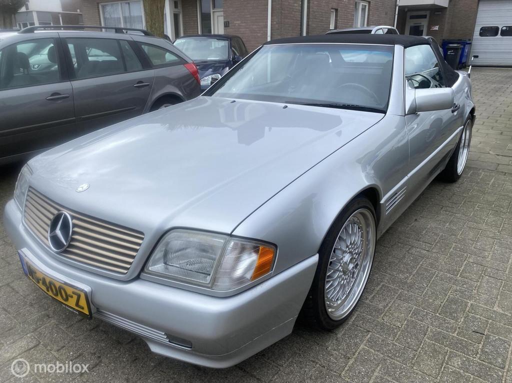 Mercedes SL-klasse Cabrio 280 140.DKM AUTOMAAT AIRCO/ECC LED, Auto's, Mercedes-Benz, Bedrijf, Te koop, SL, ABS, Airbags, Airconditioning