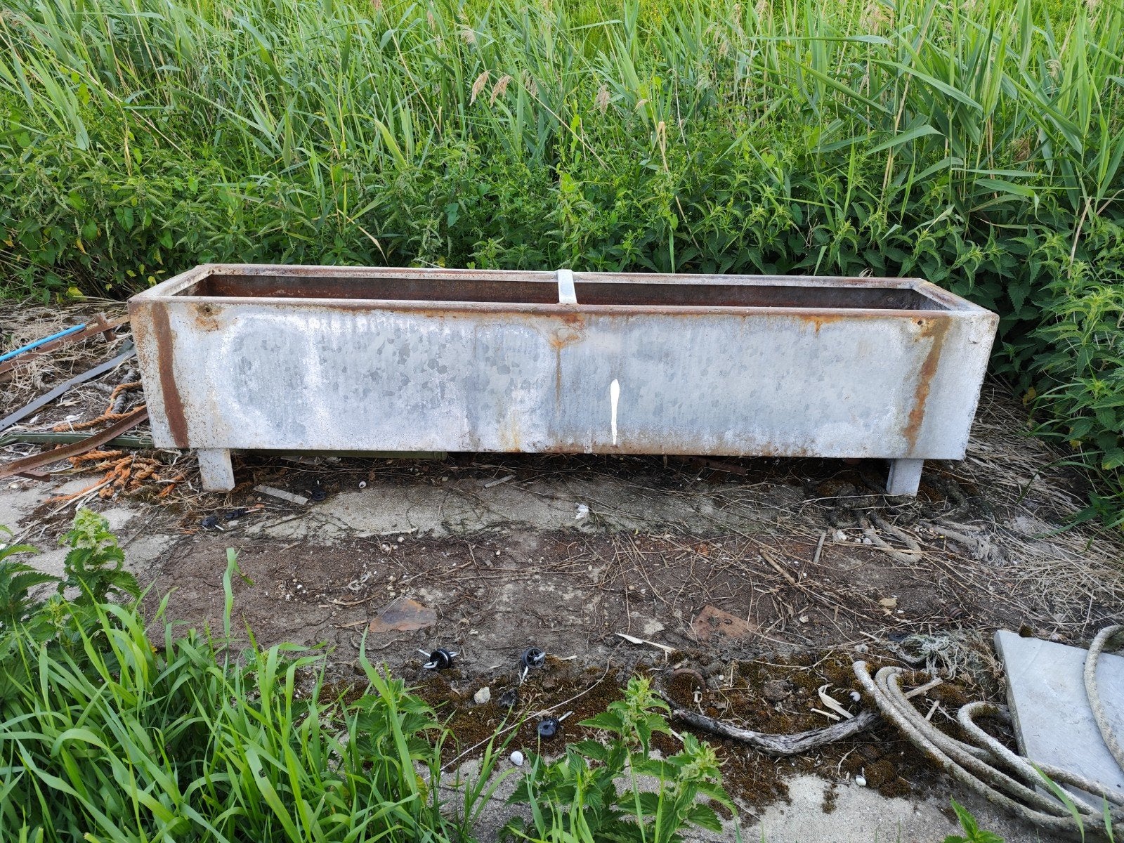 Oude drinkbak/ planten bak, Dieren en Toebehoren, Ophalen, Gebruikt