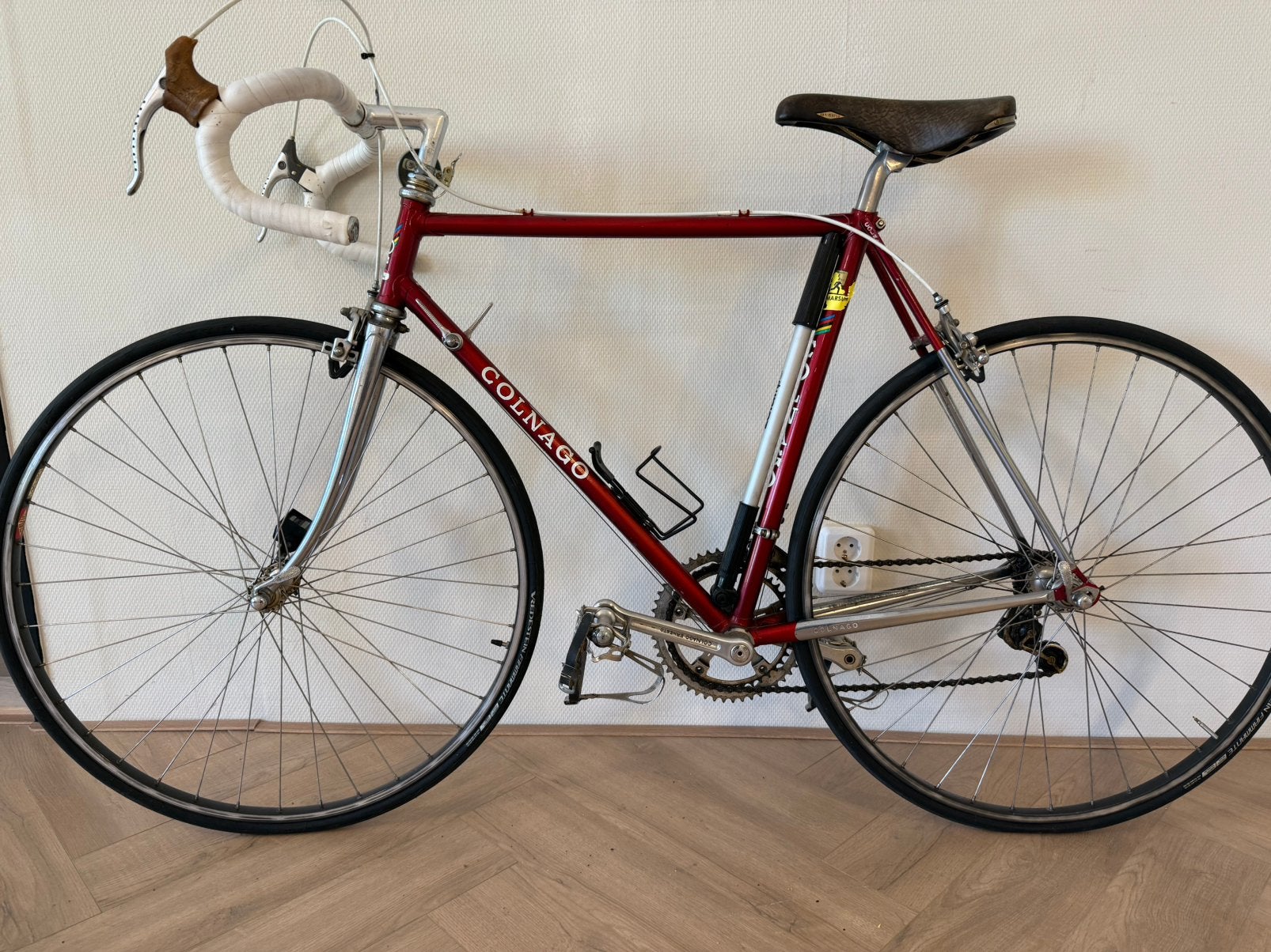 Colnago racefiets - Klassieke stalen racefiets, Gebruikt, Staal, 53 tot 57 cm, Ophalen