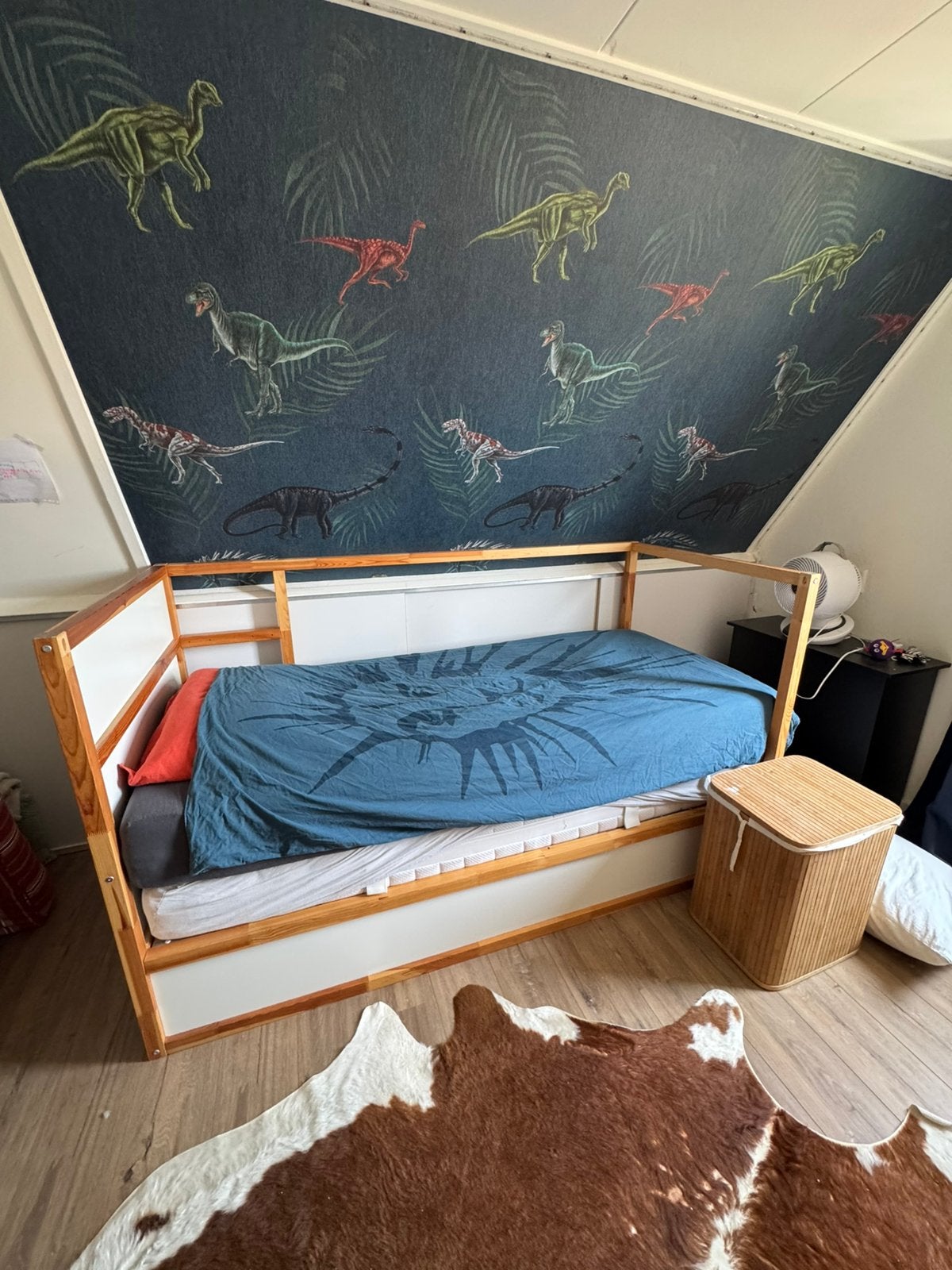 Bed ikea, Ophalen, Zo goed als nieuw, 180 cm of meer, 85 tot 100 cm