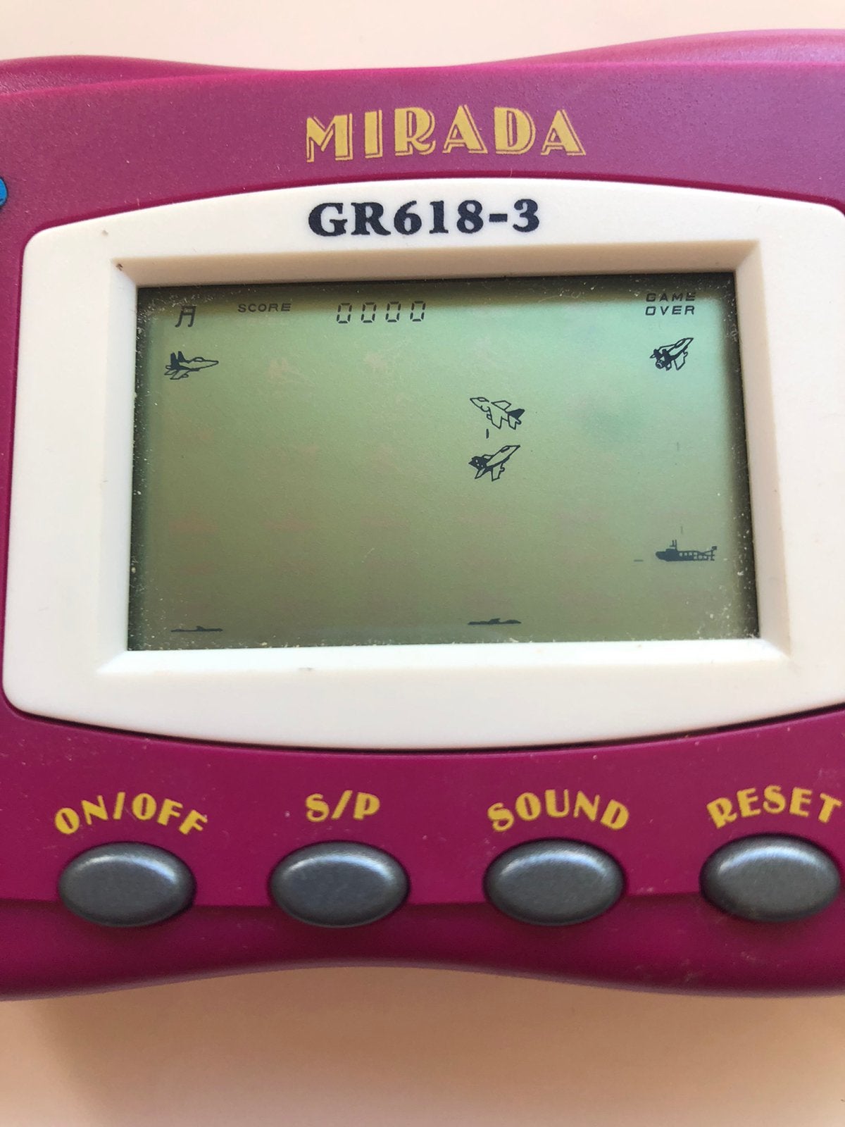 Vintage Mirada GR618-3 Handheld Game Console, Ophalen of Verzenden, Overige merken, Gebruikt