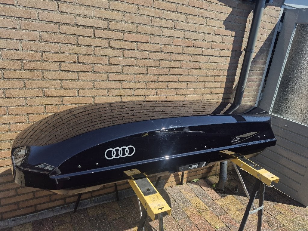 Originele Audi Dakkoffer Briljant Zwart 250L, Ophalen, Zo goed als nieuw