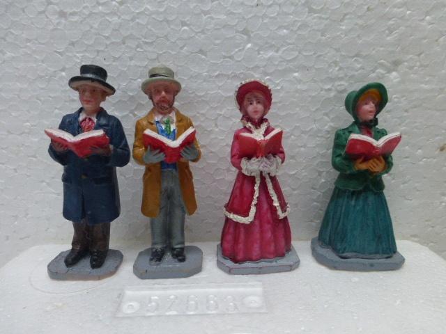 lemax Christmas Harmony kerstdorp Carollers poppetjes kerst, Diversen, Kerst, Ophalen of Verzenden, Zo goed als nieuw