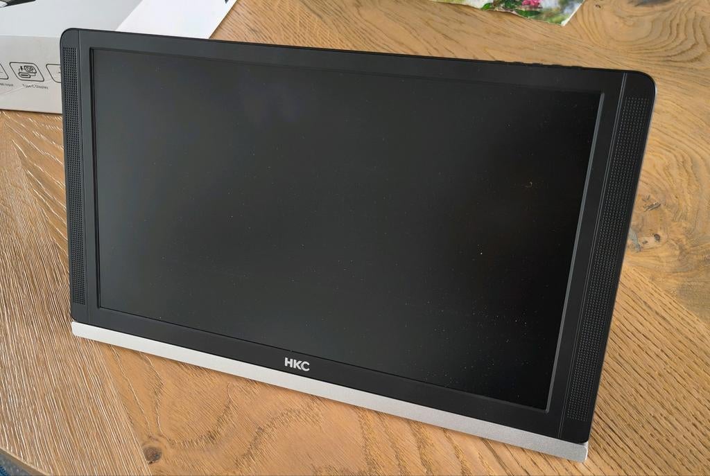 HKC 13,3" portable monitor Full HD, Computers en Software, Monitoren, Ophalen, HDMI, Full HD, Zo goed als nieuw
