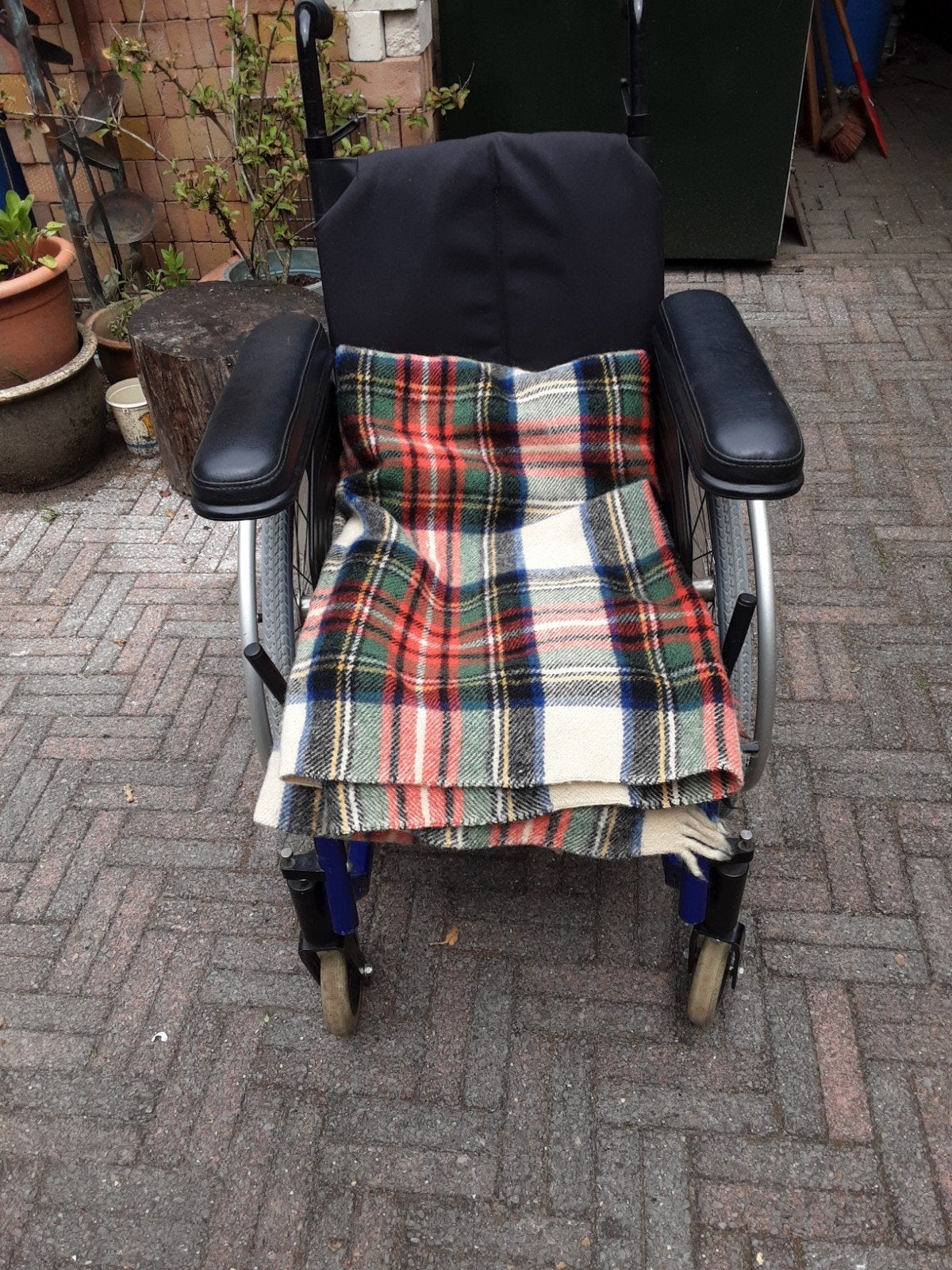 Rolstoel, Ophalen, Gebruikt, Duwrolstoel