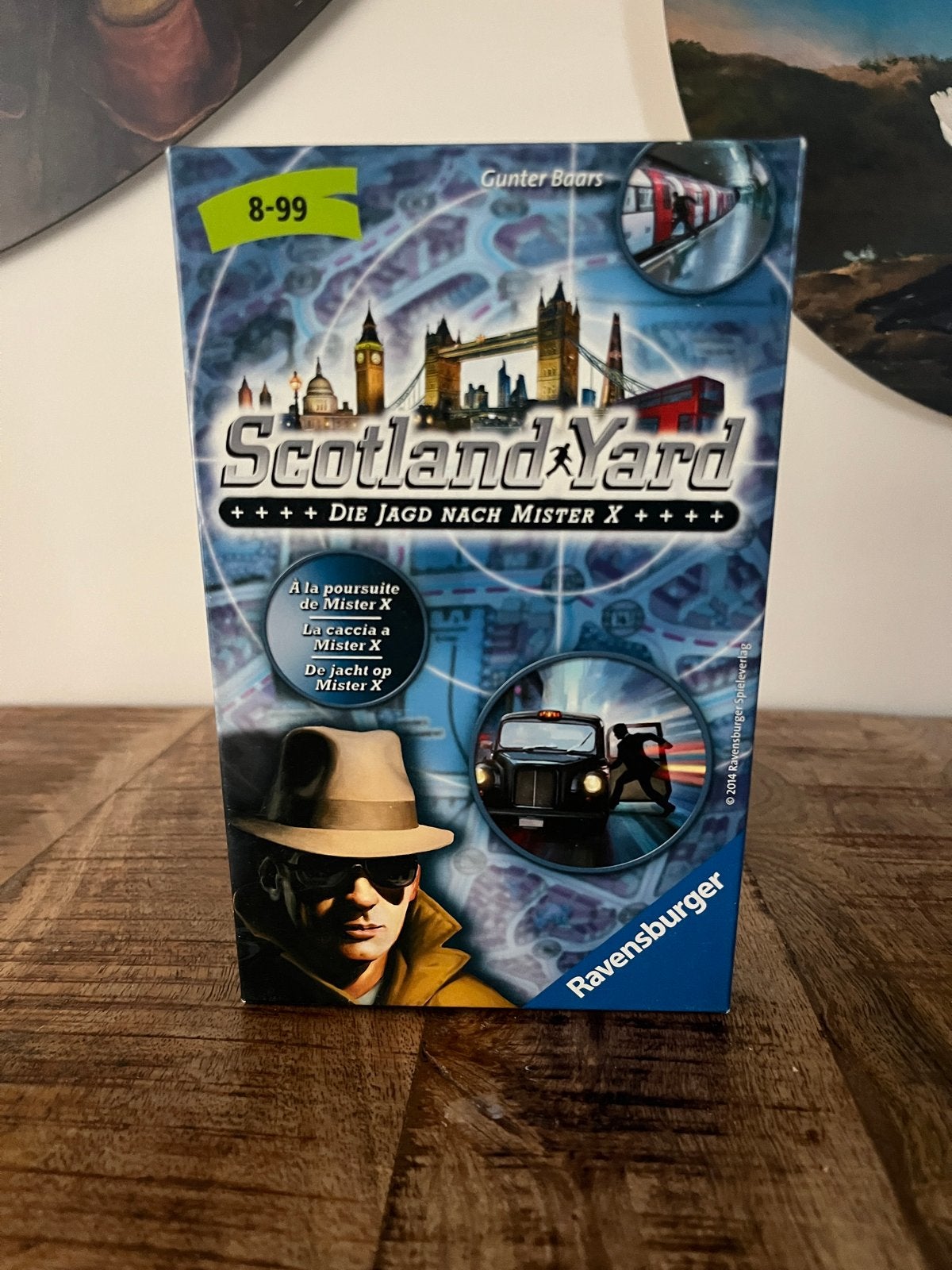 Scotland Yard: De Jacht op Mister X - Ravensburger, Hobby en Vrije tijd, Gezelschapsspellen | Bordspellen, Een of twee spelers