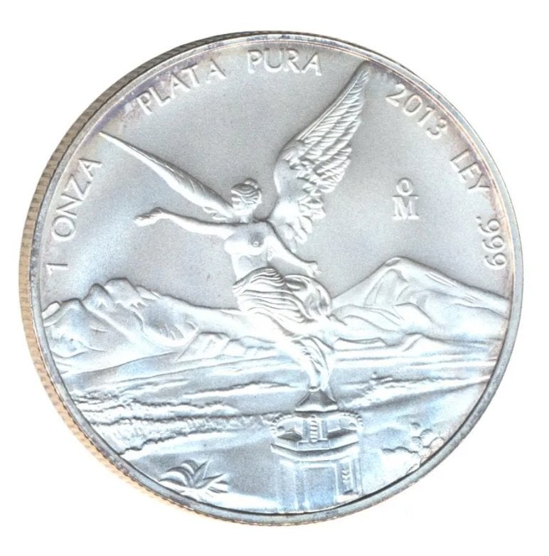 Mexico 1 ounce zilver 2013 Libertad, Ophalen of Verzenden, Zilver