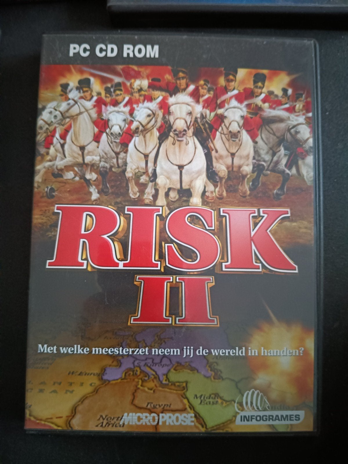 Risk II PC CD-ROM - Strategisch Bordspel, Spelcomputers en Games, Gebruikt, Eén computer, Ophalen of Verzenden, 3 spelers of meer