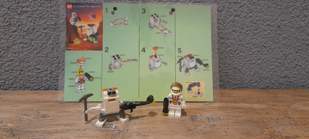 Lego 5616 Mars Mission mini-robot zgan, Kinderen en Baby's, Speelgoed | Duplo en Lego, Overige thema's, Lego, Ophalen of Verzenden