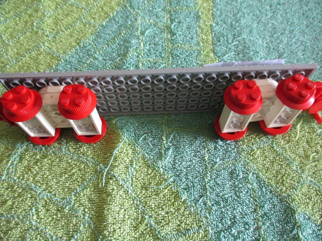 lego set Set 153 Grote treinwagon uit 1966, Kinderen en Baby's, Speelgoed | Duplo en Lego, Ophalen of Verzenden, Gebruikt, Complete set