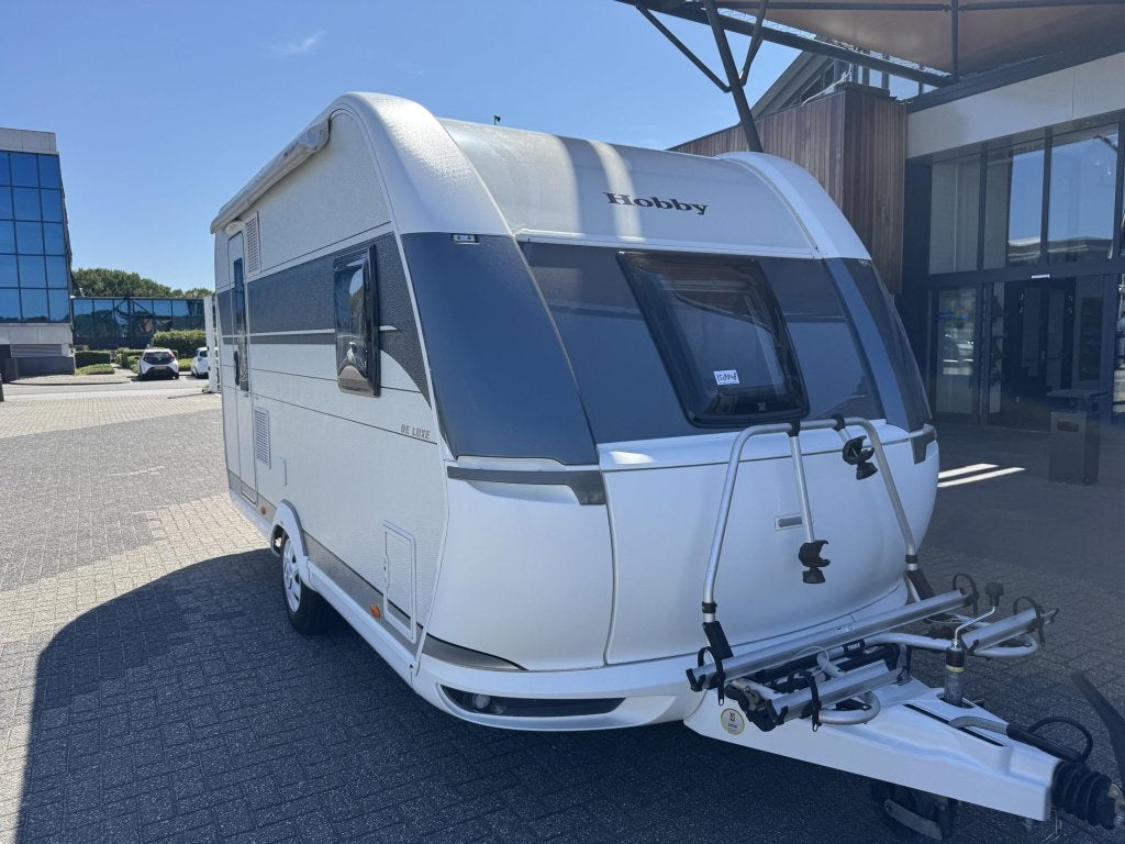 Hobby De Luxe 400 SFE 2021 MOVER + LUIFEL!!!, Bedrijf, Treinzit, 4 tot 5 meter, Schokbreker