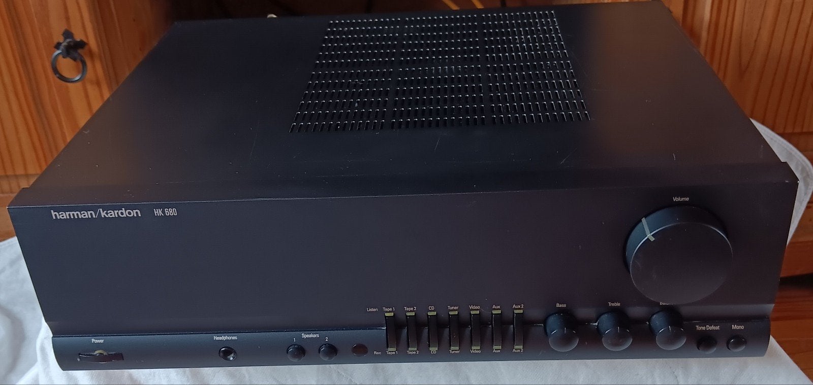Harman Kardon HK680 versterker, Audio, Tv en Foto, Overige merken, Gebruikt, Ophalen of Verzenden, 60 tot 120 watt