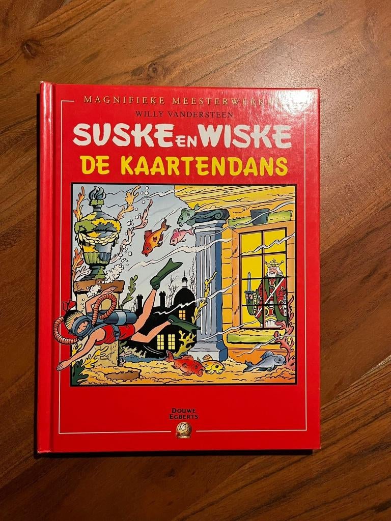 Suske en Wiske- De Kaartendans., Eén stripboek, Ophalen of Verzenden, Zo goed als nieuw